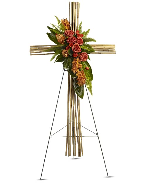 Cruz de caña de río