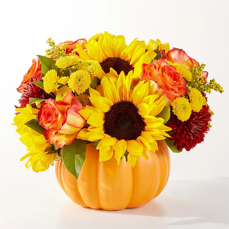 Ramo de calabazas «Golden Gourd»